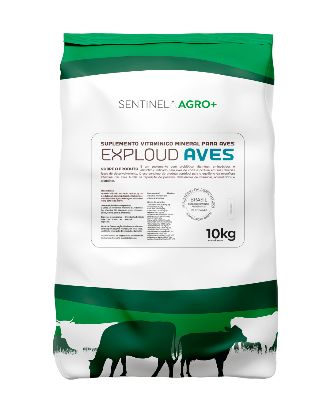 Exploud Aves 10Kg (Extra Grande)