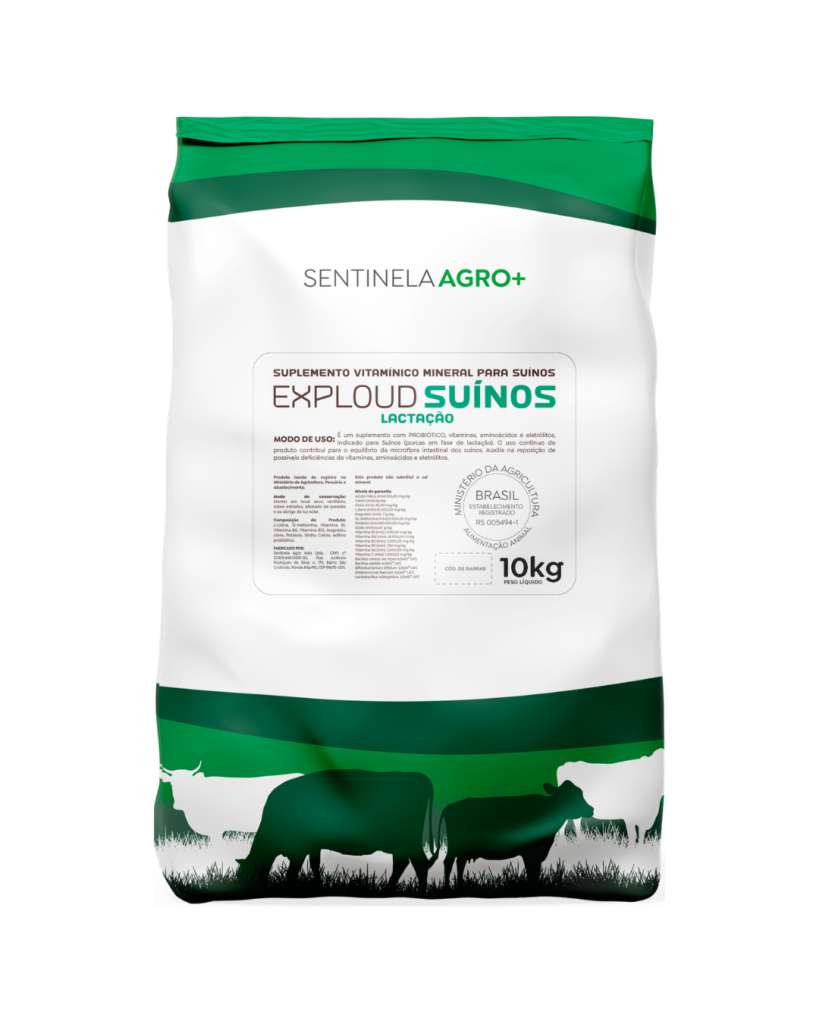 Exploud Suínos Lactação 10Kg (Extra Grande)